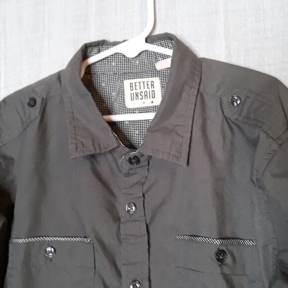 Better Unsaid‎ Big Boy 10/12 Medium Top Shirt Button - Picture 1 of 6
